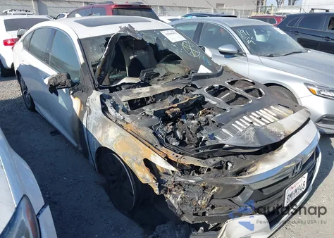 2019 Honda Accord Hybrid Ex z USA, uszkodzony, nr VIN 1HGCV3F48KA017881